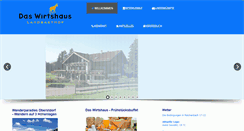 Desktop Screenshot of daswirtshaus-allgaeu.de
