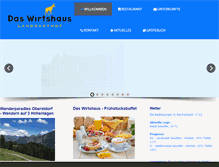 Tablet Screenshot of daswirtshaus-allgaeu.de
